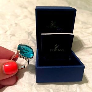 Swarovski Flash Ring Blue 1166689
